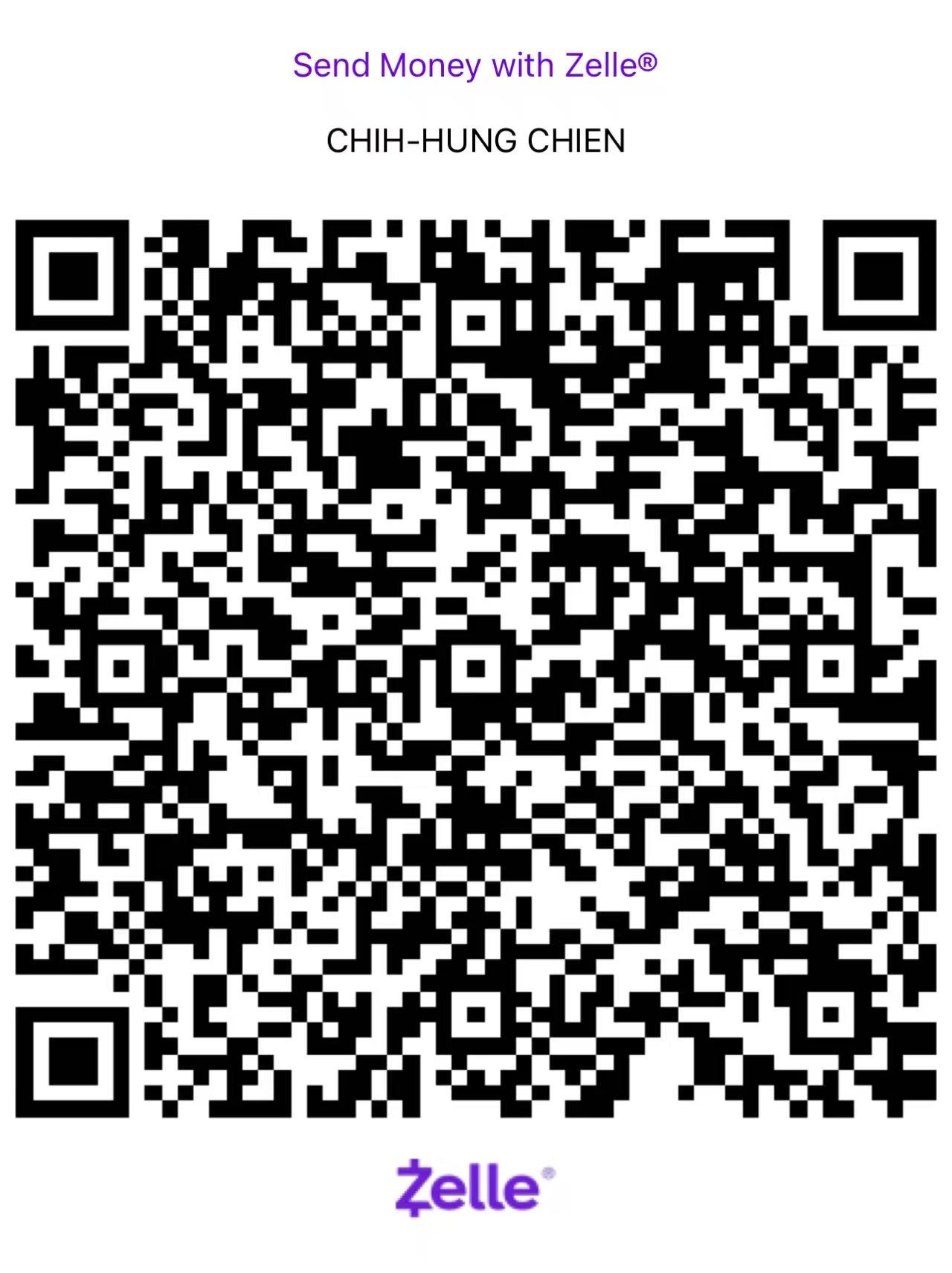 Zelle QR Code